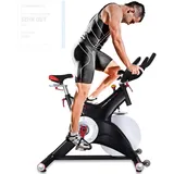 Sportstech Premium Ergometer Heimtrainer mit 25KG Schwungrad & Multiplayer APP | Deutsche Qualitätsmarke | Hometrainer Fahrrad für Zuhause | Ausdauertraining | Indoor Cycling Bike SX500