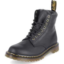Dr. Martens Leder-Boots in Schwarz Größe: 42