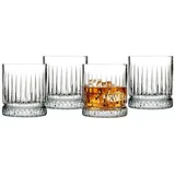 CreaTable CreaTable, 13149, Serie Elysia, 4-teiliges Gläserset, Longdrinkgläser, spülmaschinen- und mikrowellengeeignet, Qualitätsproduktion