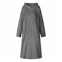 VidaXL Decken-Hoodie Dunkelgrau S