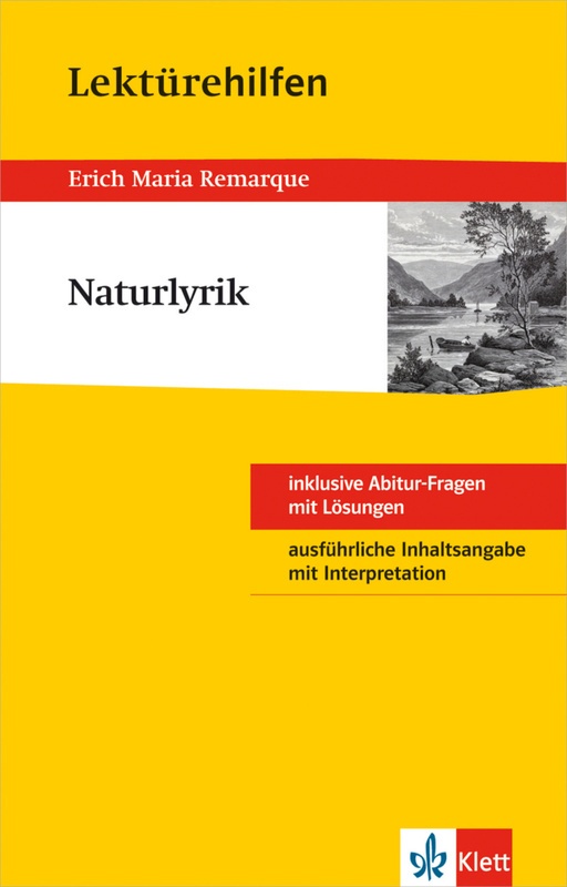 Klett Lektürehilfen / Klett Lektürehilfen Naturlyrik - Günter Krause, Kartoniert (TB)