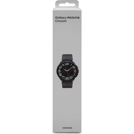 Samsung Galaxy Watch6 Classic Schwarz 43 mm BT Sport Band Schwarz