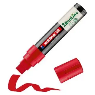edding 52 EcoLine Lackmarker rot 4,0 - 15,0 mm, 1 St.