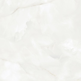 Euro Stone Bodenfliese Feinsteinzeug Bianco Christal 120 x 120 cm weiß