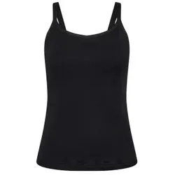 JBS of Denmark Wool Narrow Straps Top Schwarz Wolle Large Damen