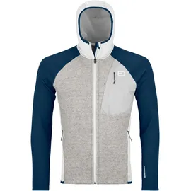 Ortovox Herren Fleece GP Classic Knit Hoodie Jacke (Größe M, grau)