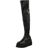 Steve Madden Overknees Damen Schwarz 40