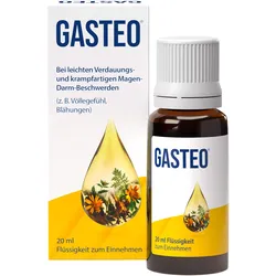 Gasteo Magen-Tropfen bei Magen-Darm-Beschwerden