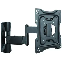Value LCD-/-TV Wandhalterung, neigbar, schwenkbar, schwarz, 25 kg