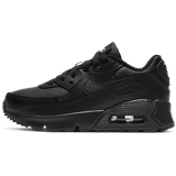 Nike AIR MAX 90 LTR (PS), Black/Black-Black-White, 33 1⁄2