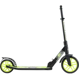 Star Scooter Alu City Tretroller klappbar, Big Cruiser Schwarz Grün