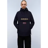 Napapijri Funktionsjacke RAINFOREST Regular fit mit Kapuze und Kängurutasche blau M (40)