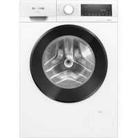 Siemens WG54G106EM Waschmaschine iQ500, Frontlader mit 10kg Fassungsvermögen, 1400 UpM, speedPack L, Antiflecken-System, LED-Display, Weiß, 60cm, Amazon Exclusive Edition