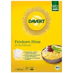 Davert Feinkorn-Hirse Kochbeutel bio