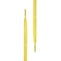 URBAN CLASSICS Tubelaces White Flat Schnürsenkel, Gelb (lemon) 131-140 cm, 5er Pack