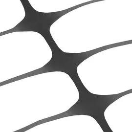 vidaXL Absperrzaun 100 x 30 m Schwarz/Kunststoff