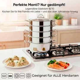 BEM Dampfkocher 6-tlg. Ø 30 cm