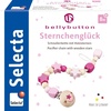 Schnullerkette, Sternchenglück, rosa,