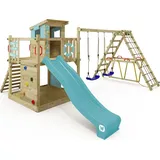 Wickey Spielturm Smart Surf Pastellblau
