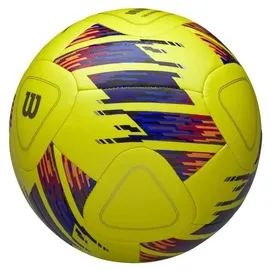 Wilson NCAA Vivido Replica Fußball, Aus texturiertem PU, Spiegelt den Offiziellen NCAA-Wettkampfball wider, Farbe: Optic Yellow, Größe: 5