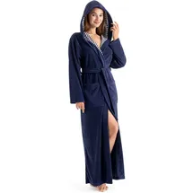 KangaROOS Bademantel Dalia Blau S
