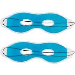 2er-Set kühlende Augenmaske mit Gelfüllung - Zur Kaltanwendung für Wellness & Entspannung - Optimaler Frischekick am Morgen für strahlende Augen