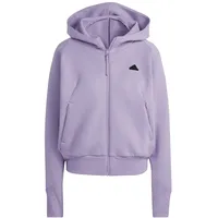 adidas Z.n.e. Zip-Hoodie Damen Kapuzensweater, lila - XL