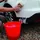 un Flexibler Korb Flexi 42 l Rot