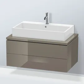 Duravit L-Cube 92x54,7cm, f Gr hgl, f Kons, 2 Schub.