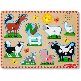 Melissa & Doug Bauernhoftiere Sound Puzzle