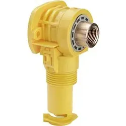 Viega Sanfix-P Unterputz-Anschlussdose 304256 20 mmxRp 1/2, 90Grad, Kunststoff, mit langem Rotgusswinkel