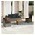 vidaXL Gartensofa-Set 6-tlg. grau