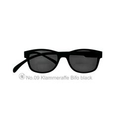 Sonnenbrille No.09 Klammeraffe SUN Bifokal black