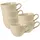 SELTMANN WEIDEN Beat Color Glaze Cappuccinotasse 0,35 l Sandbeige 6 St.