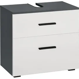 INOSIGN Waschbeckenunterschrank Skara 60 x 55 cm Weiß