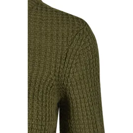URBAN CLASSICS Short Waffle Pullover Summer Olive 2XL