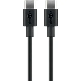 goobay USB-C 0,5 m Schwarz