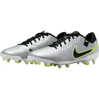 Nike Legend 10 Academy Herren Metallic Silver/Black-Volt 43