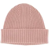 Kate Storm Beanie Damen Strickmütze aus Wolle und Kaschmir rosa