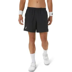 ASICS Herren Shorts MEN COURT 7IN SHORT, PERFORMANCE BLACK, S