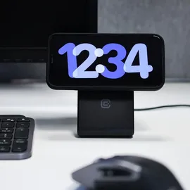 Crong Crong, 3-in-1 Qi Ladegerät iPhone/Watch/AirPods MagSpot, Schwarz - Schwarz