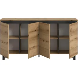 Home Affaire TOMA 160 x 84 x 36 cm braun