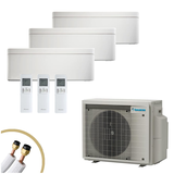 DAIKIN Stylish Klimaanlage | 3x FTXA20CW  | 3x 2,0 kW | 3x 7m Leitung