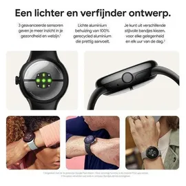 Google Pixel Watch 2 Wi-Fi champagne gold Sportarmband hazel