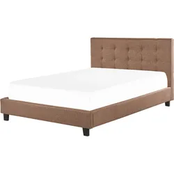 Wasserbett Stoff ROCHELLE 180 x 200 cm Braun