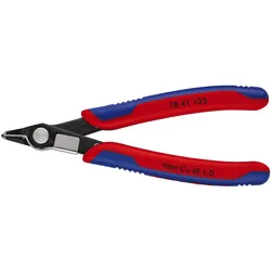 6St. Knipex 78 41 125 Electronic 7841125 Super Knips schmal 125mm m.Drahtklemme