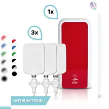 Blanc HYGIENIC Schaumseifenspender SENSOR Rot/Weiß