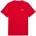 GRAPHICS 2 COLOR SMALL NO 1 LOGO TEE rot M