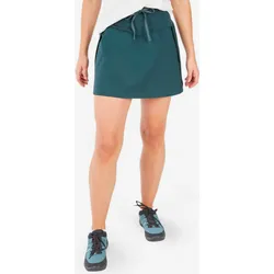 Hosenrock Damen Wandern - NH500 abgrundgrün|abgrundgrün DE 32 / FR 34