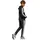 adidas Seasonal Essentials Tiberio 3-Streifen Fleece Trainingsanzug Black / White / Grey Two 140